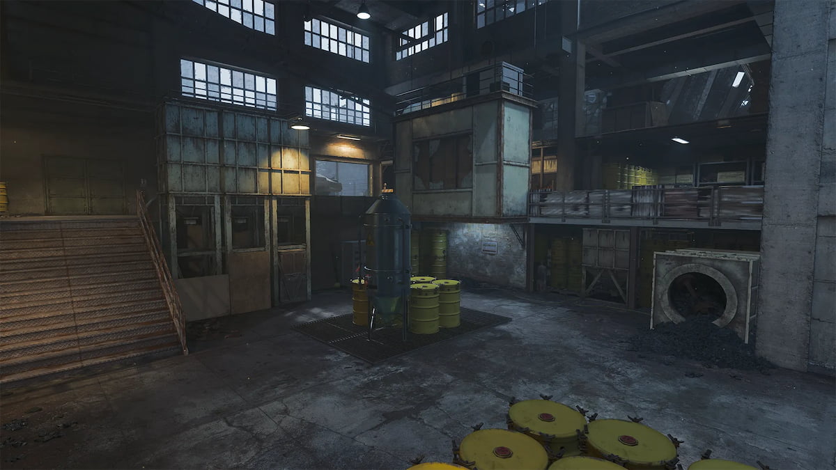 Image of the Warehouse POI on map Vorkuta in Call of Duty Black Ops 6.