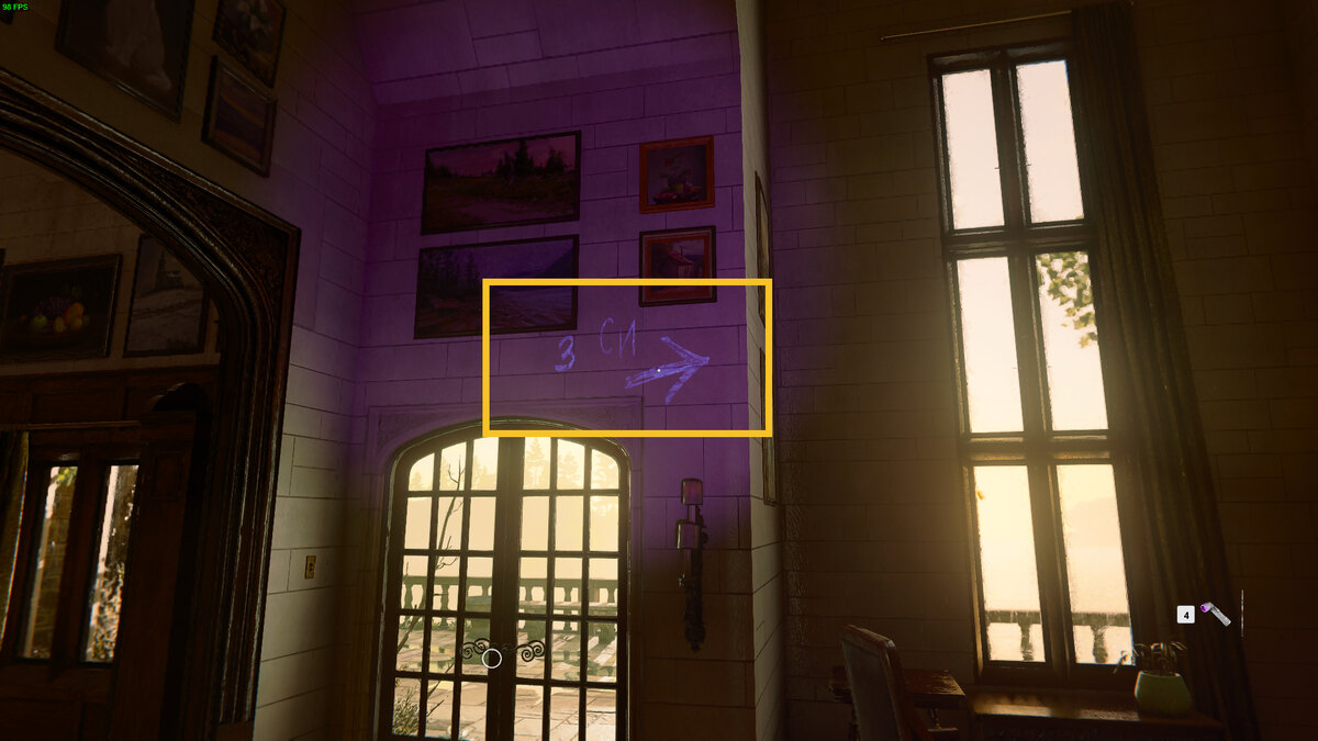 Black Ops 6 piano puzzle solution: markings on the wall in the Rook safehouse.