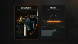 Image of a Player level unlocks and Prestige screen in Call of Duty Black Ops 6.