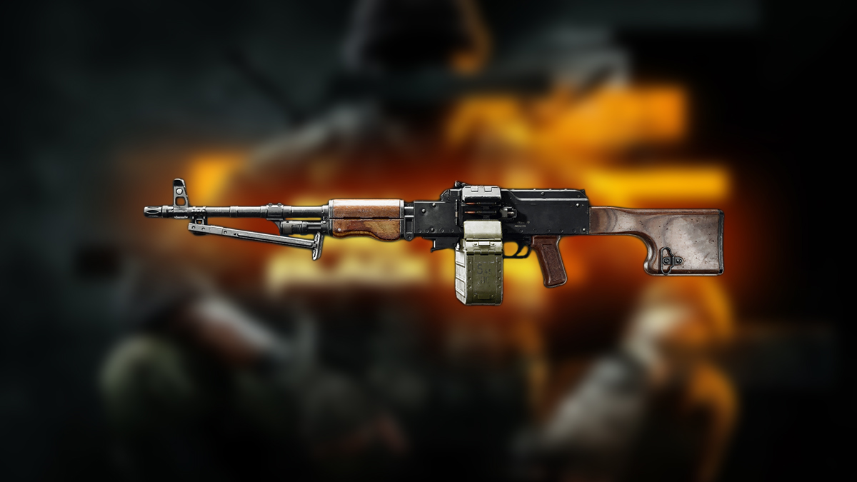 Image of the PU-21 LMG in Call of Duty Black Ops 6.