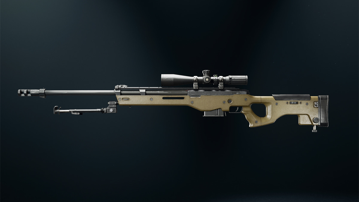 Image of the LW3A1 Frostline sniper rifle in Call of Duty Black Ops 6.