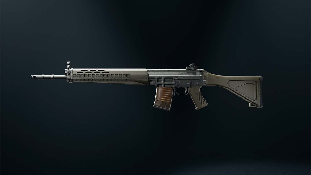 Image of the SWAT 5.56 marksman rifle in Call of Duty Black Ops 6.