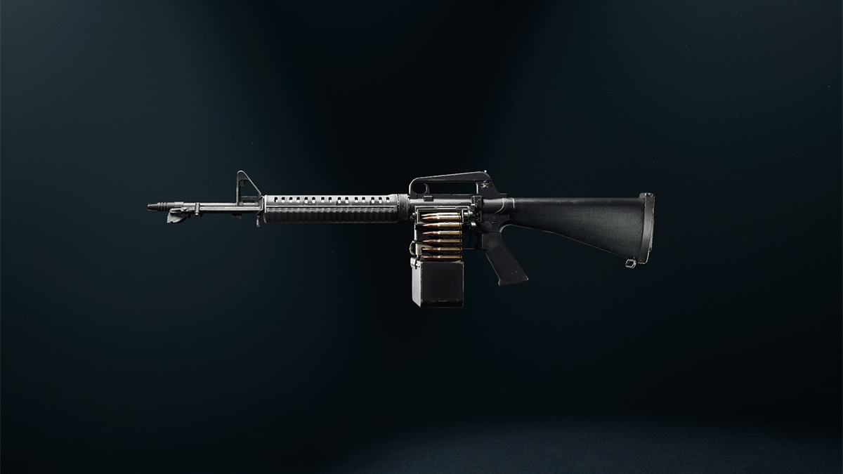 Image of the XMG LMG in Call of Duty Black Ops 6.