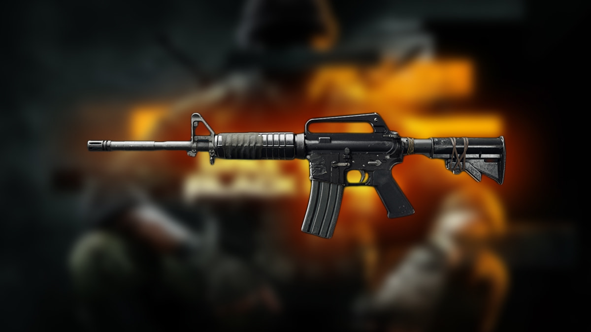 Image of the XM4 assault rifle in Call of Duty Black Ops 6.