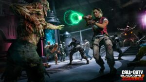 Image of player characters fighting zombies in Call of Duty Black Ops 6.