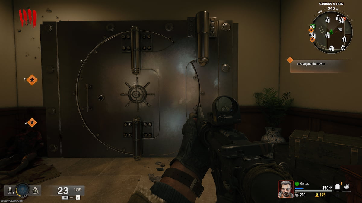 Image of the Vault entrance on the Liberty Falls map in Call of Duty Black Ops 6 Zombies.