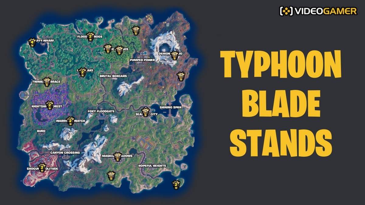 Typhoon Blade stands in Fortnite