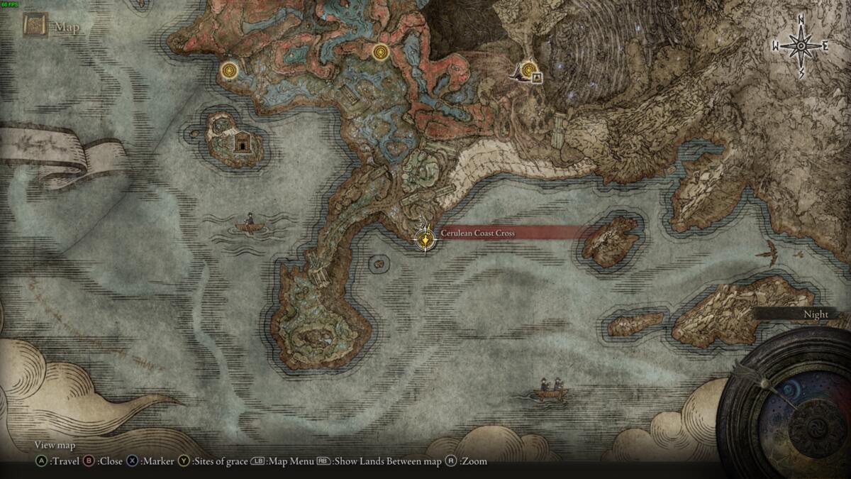 Elden Ring Shadow of the Erdtree Scadutree Blessing locations: map of the realm of shadow.