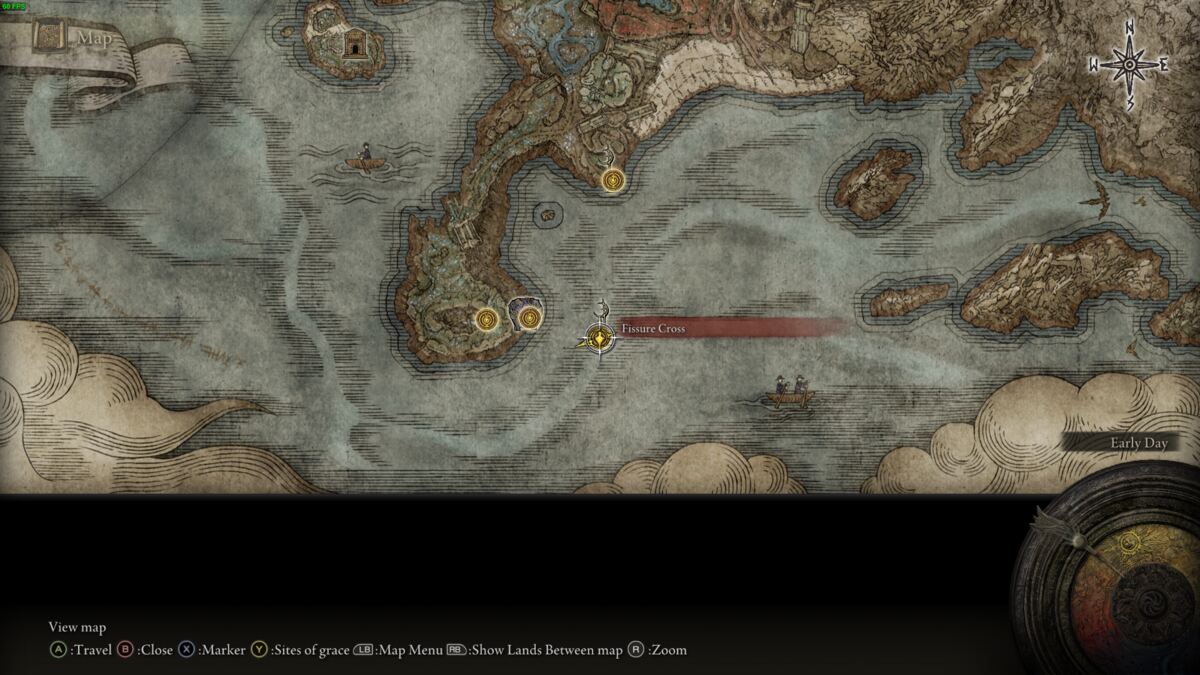Elden Ring Shadow of the Erdtree Scadutree Blessing locations: map of the realm of shadow.