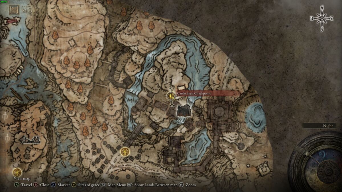 Elden Ring Shadow of the Erdtree Scadutree Blessing locations: map of the realm of shadow.