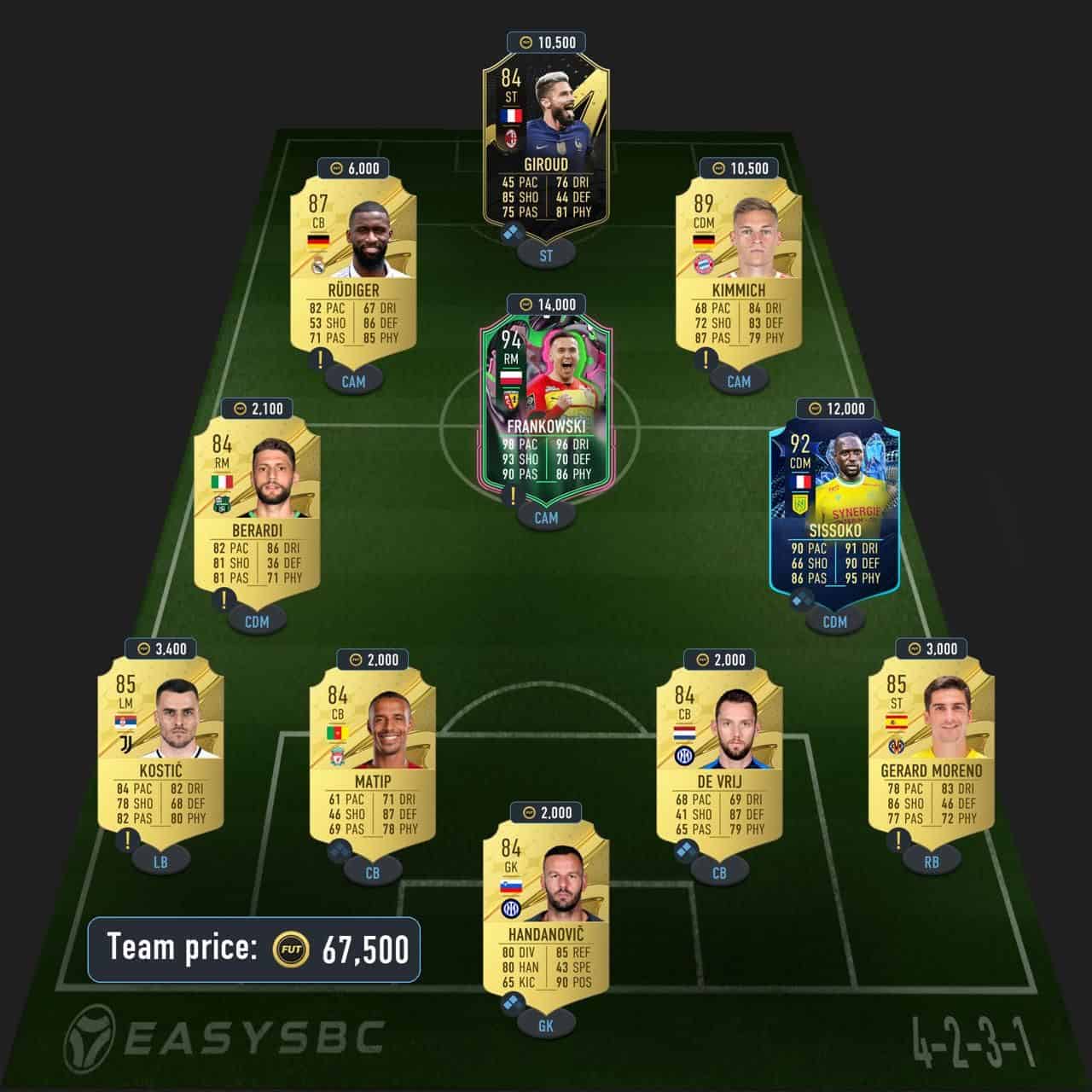 blind player moments sbc solution fifa 23