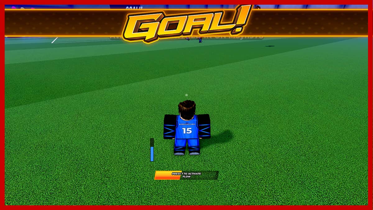 Image showing the player after scoring a goal with a Style in Blue Lock Rivals game on Roblox.