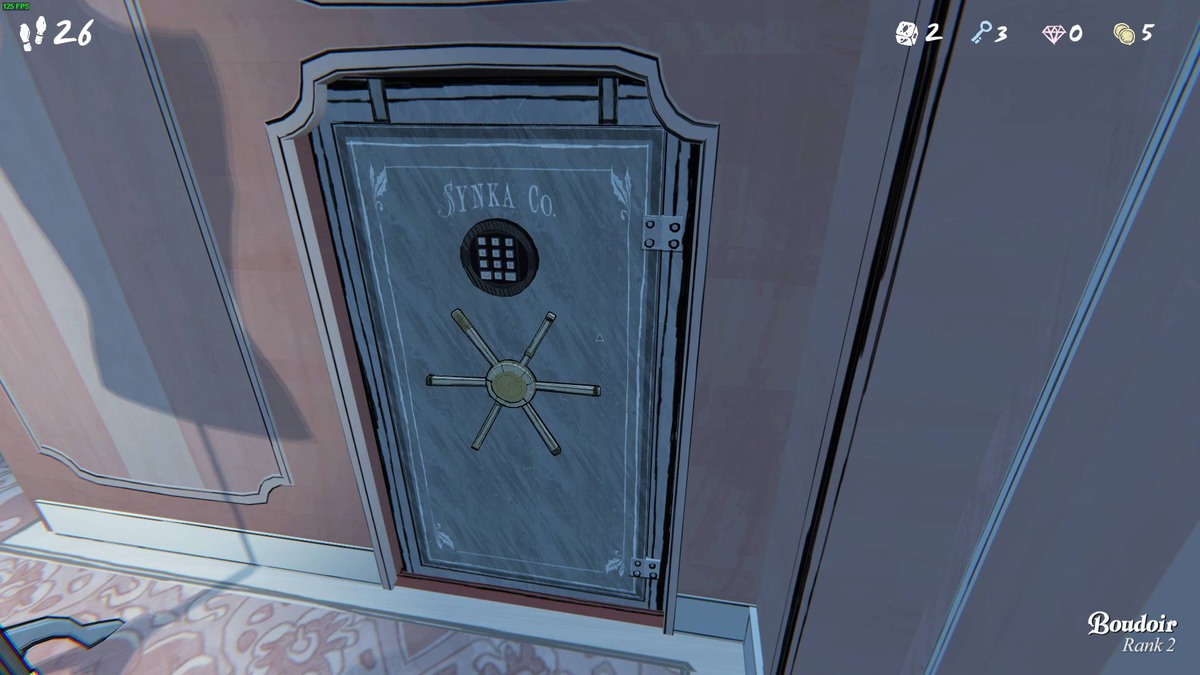 Blue Prince Boudoir safe code: Bourdoir safe.