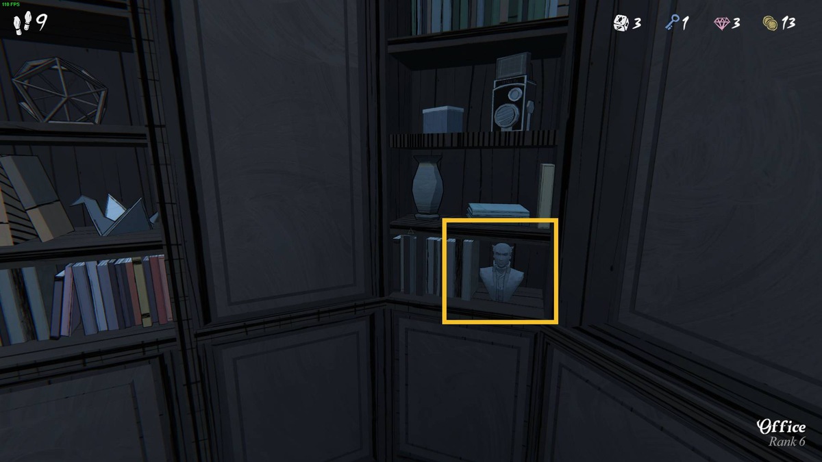 Blue Prince Office safe code: bust in the office.
