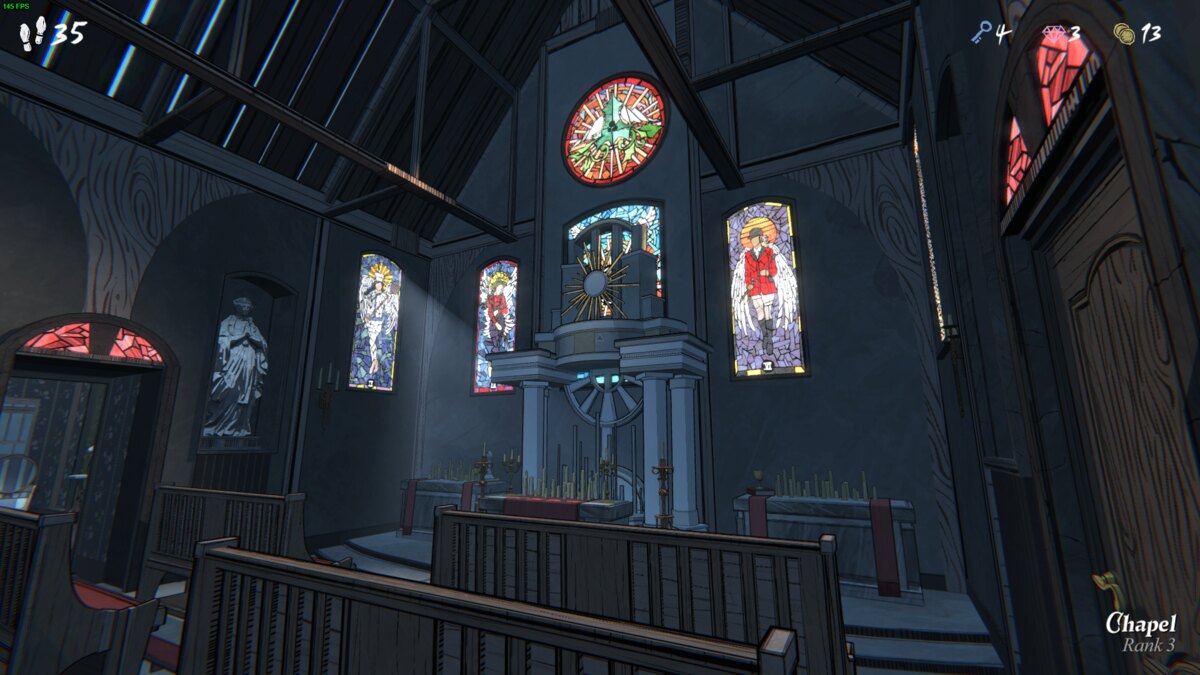 Blue Prince tips and tricks: chapel room.