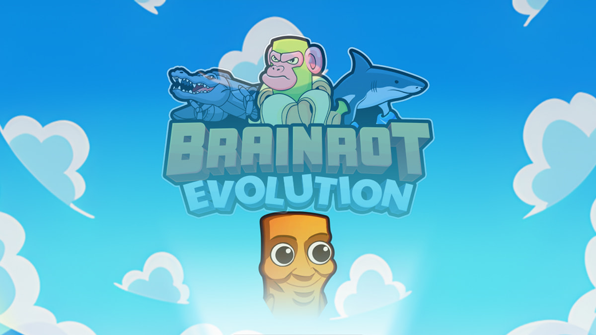 Cover image for the game Brainrot Evolution on Roblox.