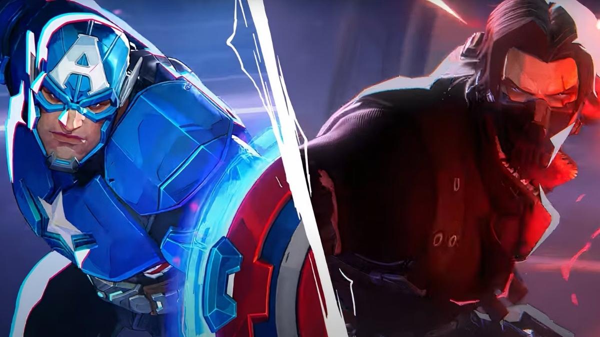 Winter Soldier and Captain America in Marvel Rivals