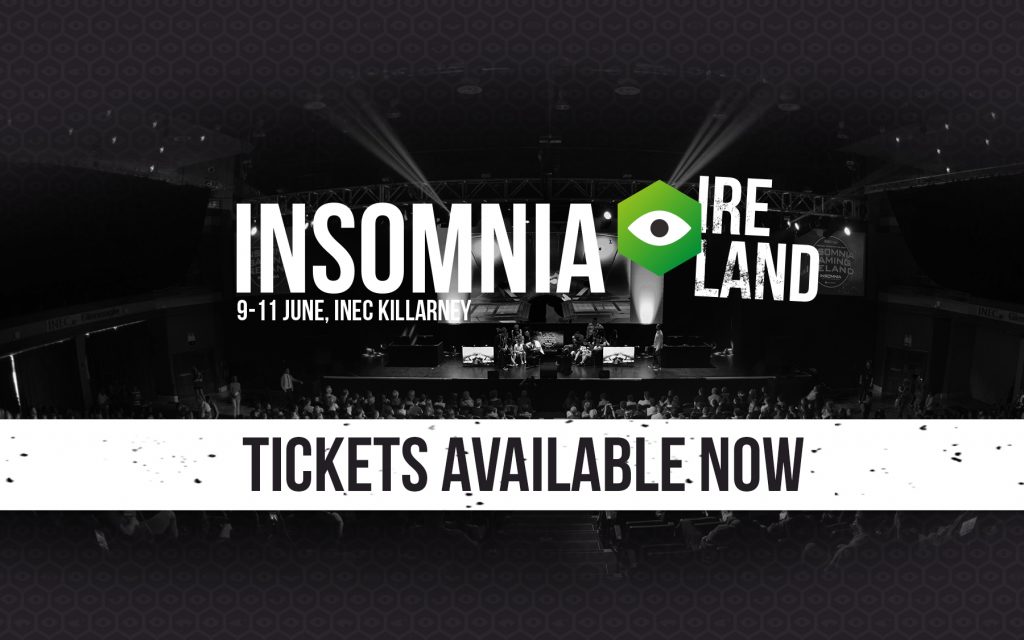 Insomnia Gaming Festival is heading to Ireland and Scotland this summer