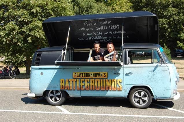 PUBG hits the road in the UK with the Dessert Van