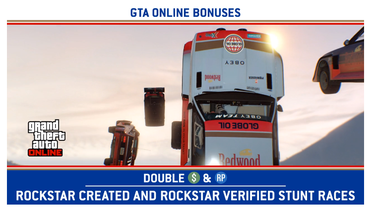 GTA Online celebrates Stunt Race Week with a bunch of new discounts