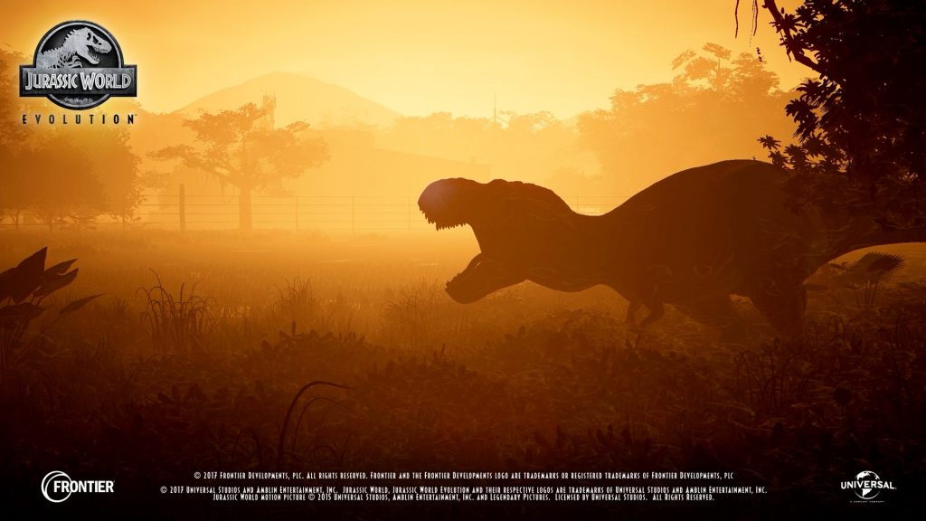 Jurassic World Evolution introduces a very photogenic T-Rex in first gameplay footage