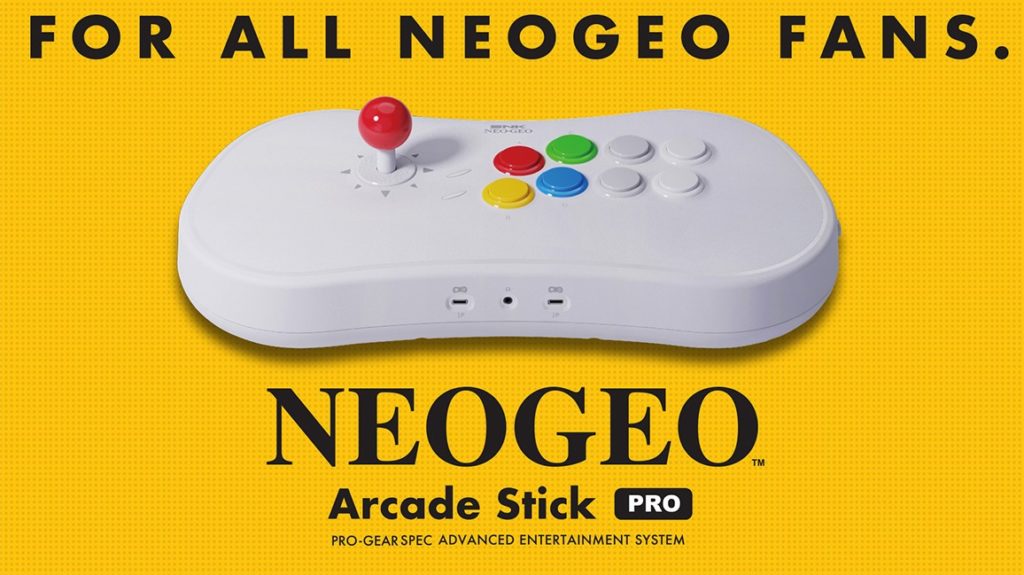 Neo Geo Arcade Stick Pro packs 20 classic fighting games into one controller