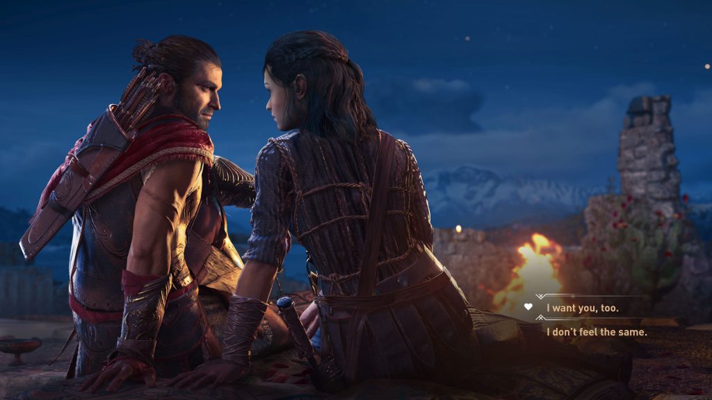 Assassin’s Creed Odyssey is going down the romance path