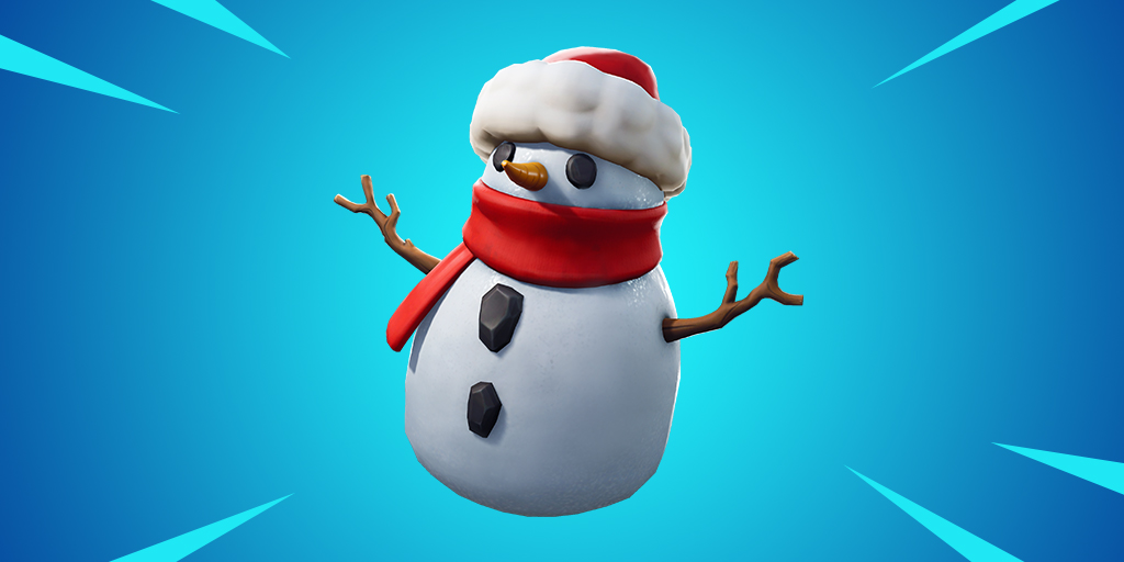 Fortnite Patch v7.20 Adds Sneaky Snowman Skin Sniper 