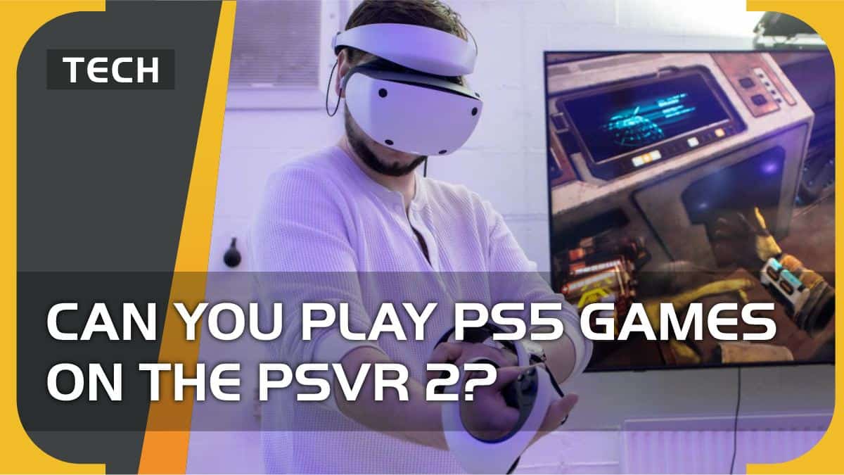 Can you play PS5 games with the PSVR 2?