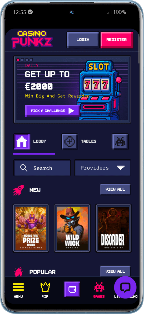 casinopunkz strona glowna