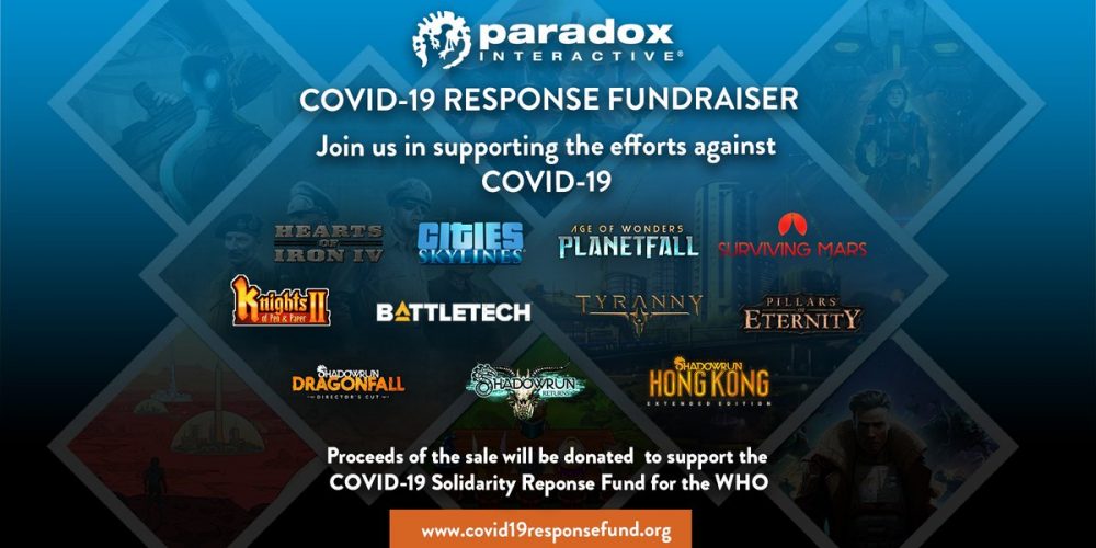 Pillars of Eternity publisher has raised over $500,000 for pandemic relief