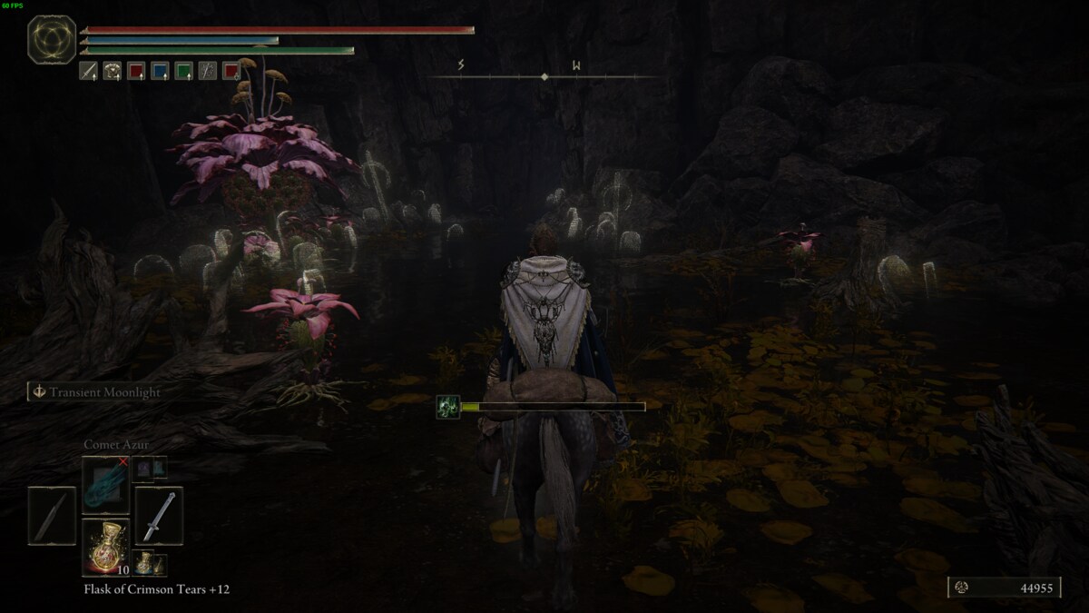 Elden Ring Shadow of the Erdtree map fragment locations: Tarnished in the realm of shadow.
