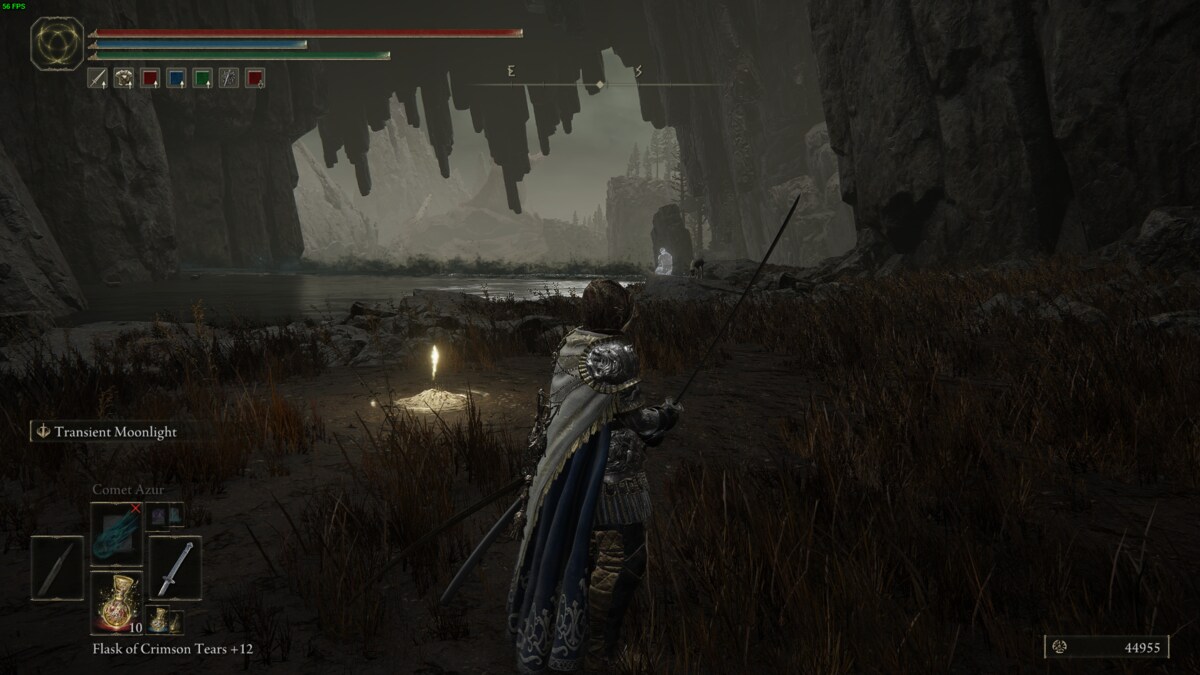 Elden Ring Shadow of the Erdtree map fragment locations: Tarnished in the realm of shadow.