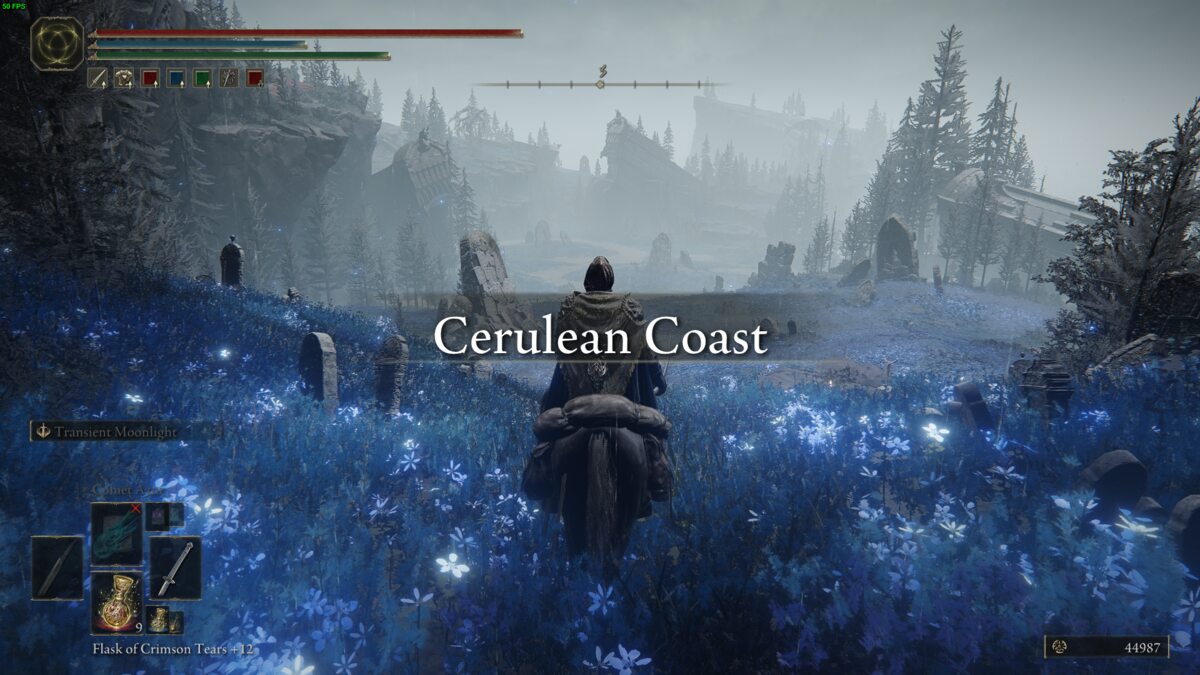 Elden Ring Shadow of the Erdtree map fragment locations: Tarnished in the realm of shadow.