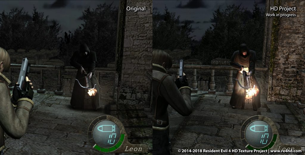 Resident Evil 4 HD Project is now up for download