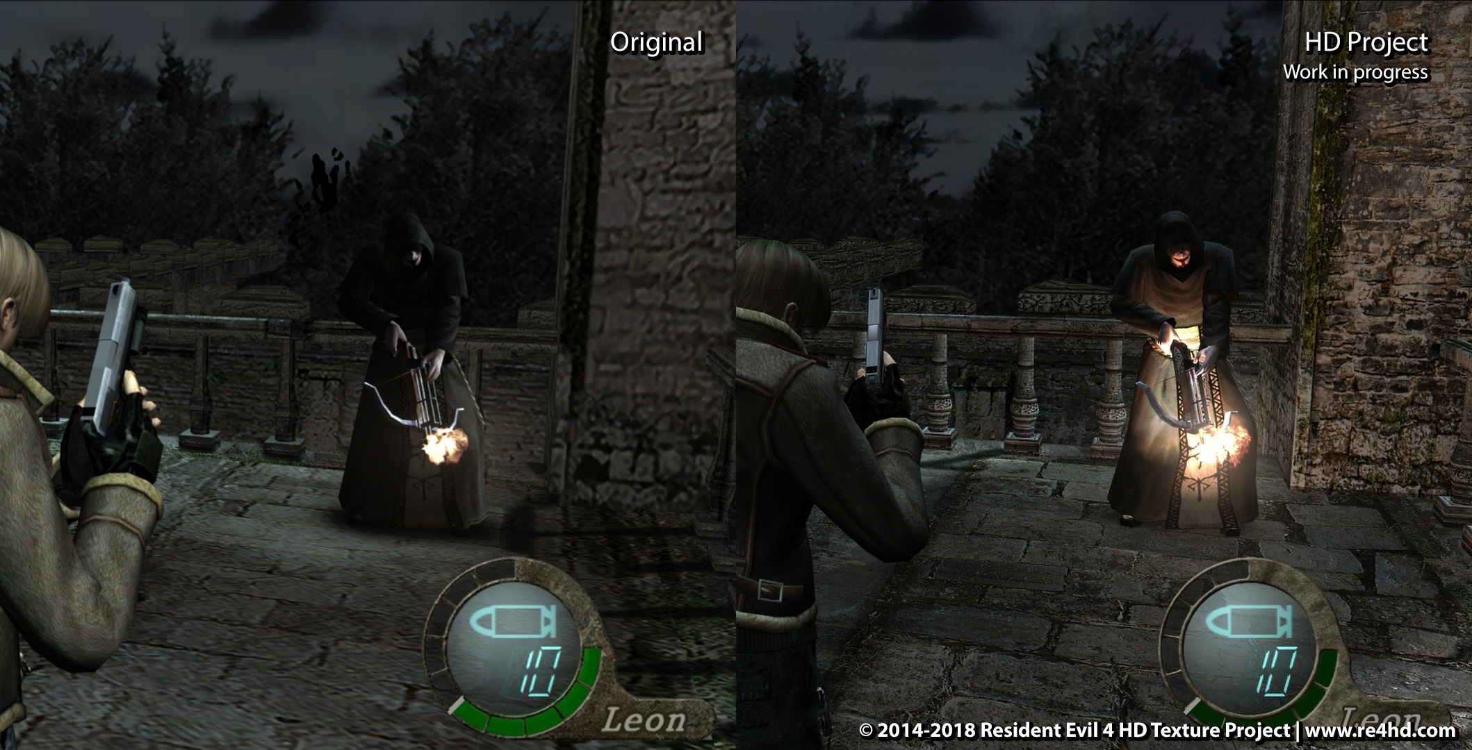 Resident Evil 4 HD Project is now up for download