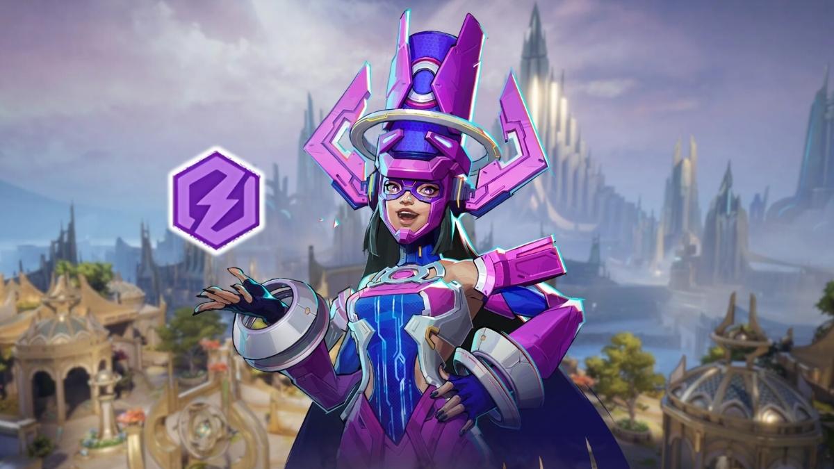 Marvel Rivals Galacta holding Chrono Token