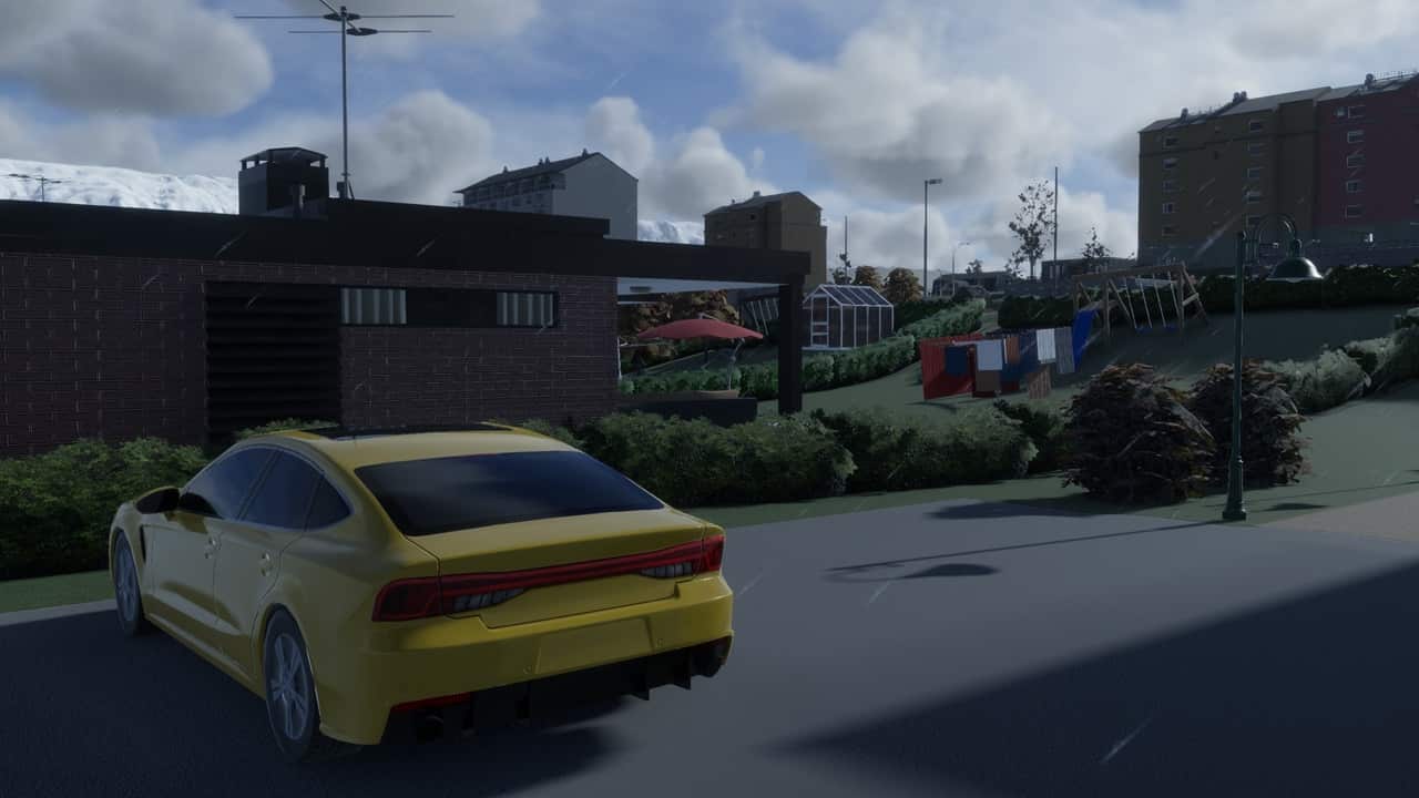 Cities Skylines 2 low density residential: An image of a home in the game.