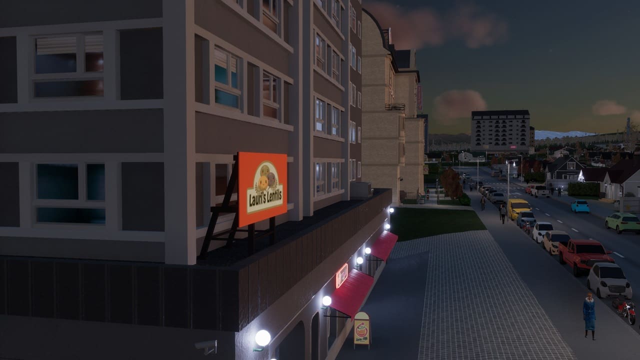 Cities Skylines 2 tips: An image of a store in the game.