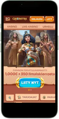 cleobetra etusivun tarjous uusille pelaajille