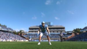 UNC player will level up in College Football 25 by making plays