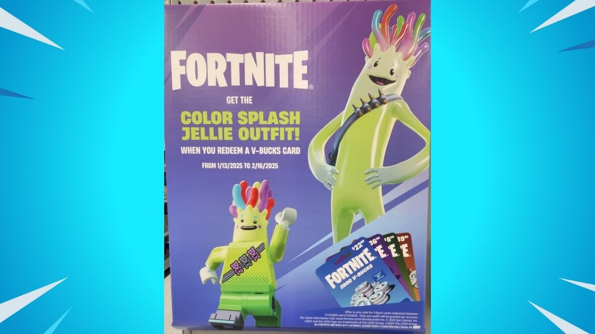 Color Splash Jellie Promotion for Fortnite
