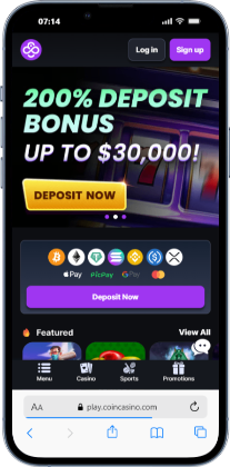 casinos coincasino bonus Καζινο χωρις ταυτοποιηση