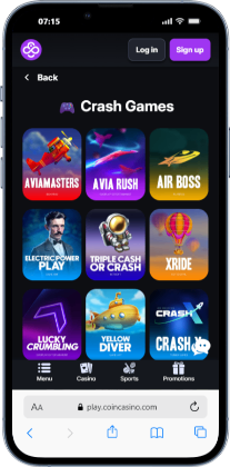 Crypto casino zonder iDIN mobiele app