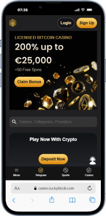 Best crash casino lucky block bonus