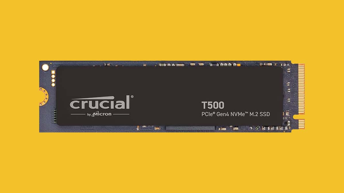 Give your storage a boost with this Crucial 500GB Gen4 NVMe M.2 SSD deal