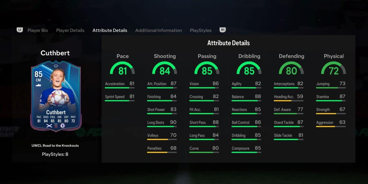 cuthbert rttk player profile fc 24