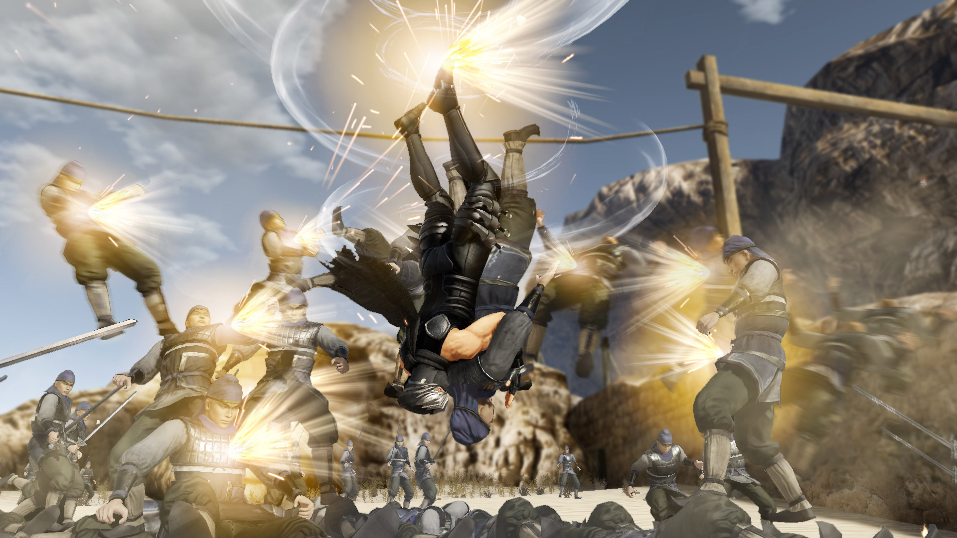 Nioh and Ninja Gaiden characters and team-building revealed in explosive new Warriors All-Stars trailer