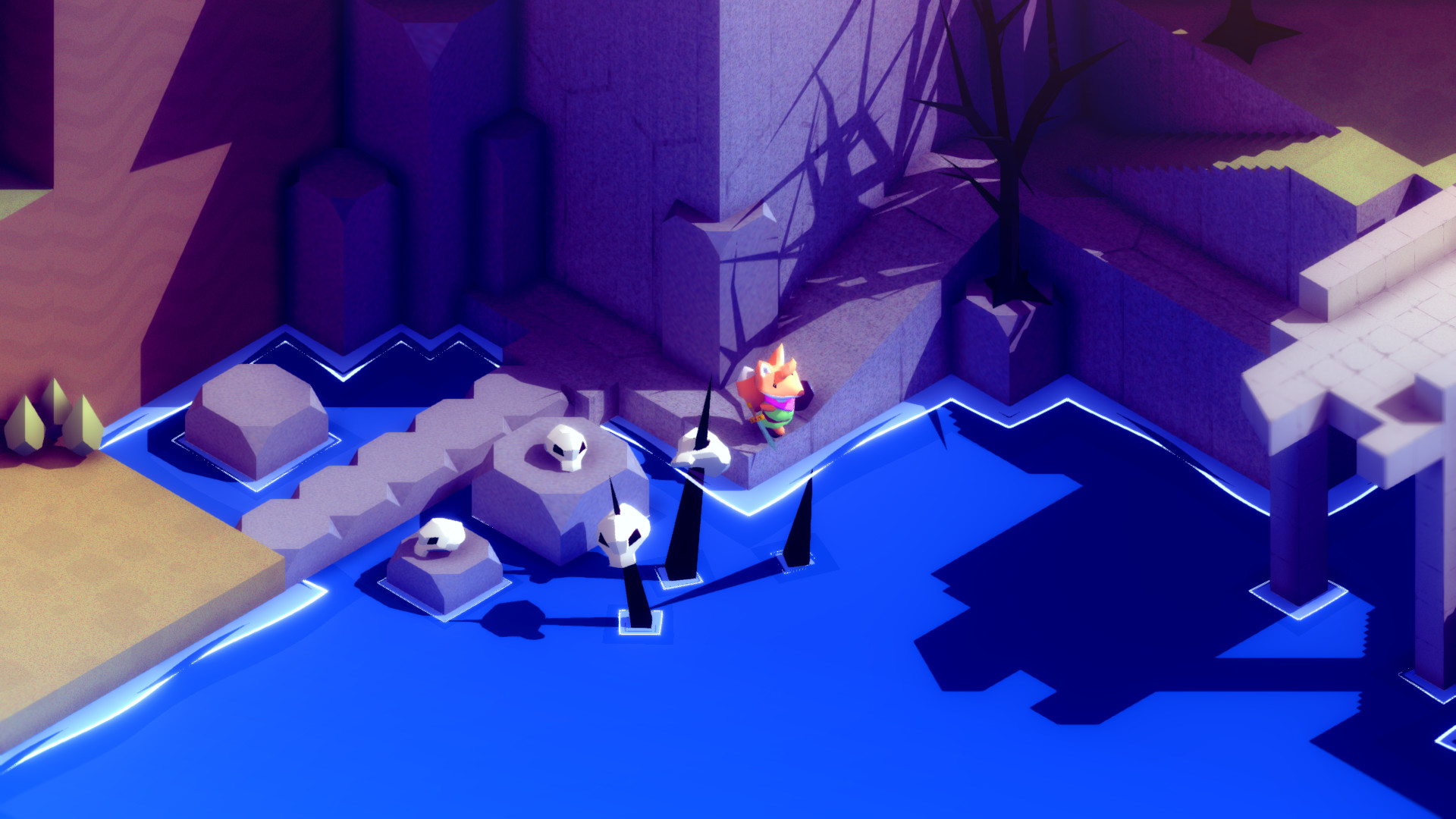 Tunic looks a lot like Zelda, but with foxes
