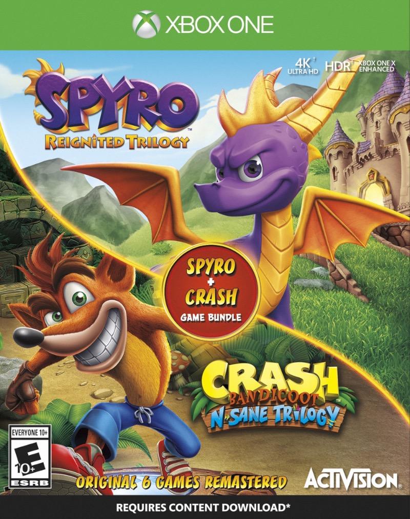 Spyro and Crash Bandicoot bundle coming next month, apparently